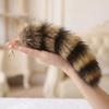 Portachiavi Coda Peluche Coda di Procione Pelosa Portachiavi Coda di Animale Portachiavi Pompon Portachiavi Decorazione Borsa