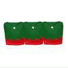 Green Santa Hat Christmas Chair Back Cover Christmas Decoration for Home 2023 New Year Decor Table Ornaments 70cmx50cm