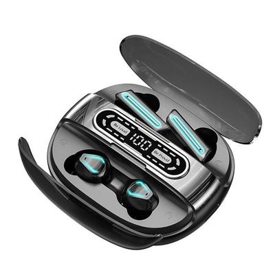 4 Auricolari Auricolare Bluetooth senza fili Display digitale Touch Suono stereo Auricolari musicali Coppia Due paia di cuffie Bi-In-Ear