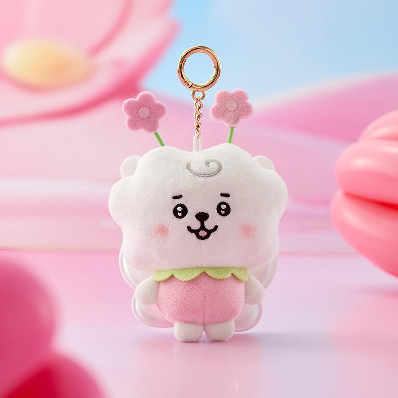 BT21 Чими Куки Коя Шуки Тата Креативный Аниме Периферия Мультяшный Брелок Личность Милый Рюкзак Декоративная Кукла Подвеска