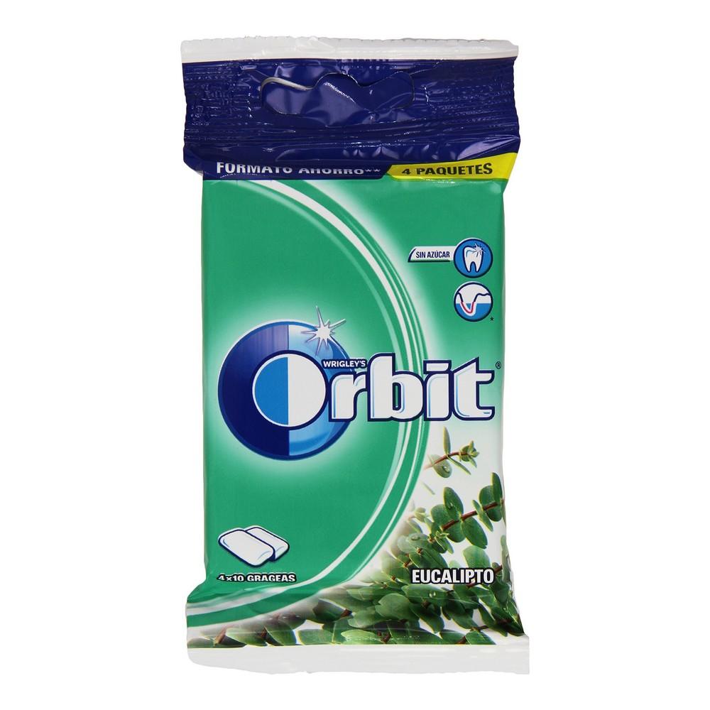 

Жевательная резинка Orbit Эвкалипт (4 х 14 г) TU прозрачный