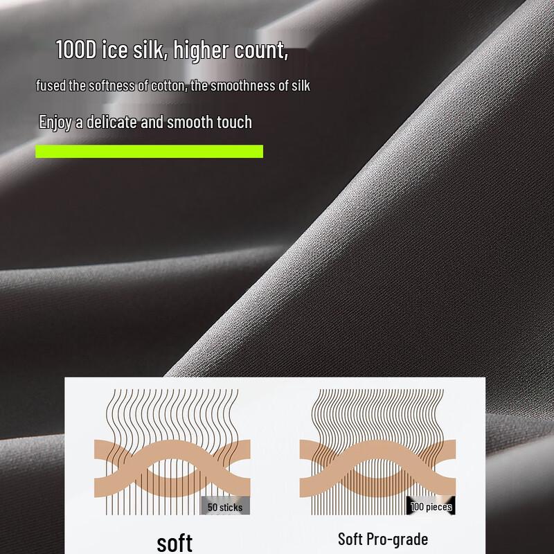 Men's Ice Silk Breathable Anti-Dampness Boxer Briefs