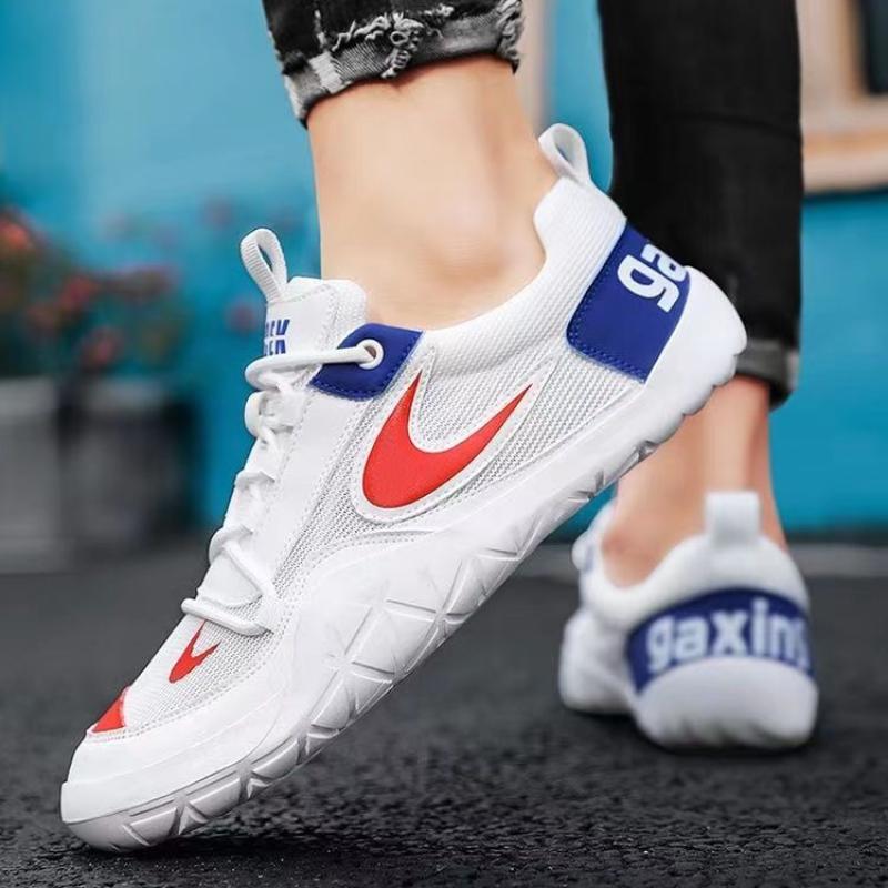 Men's Sneakers Autumn New Breathable Mesh Sports Shoes Comfortable Soft Sole Anti Slip Fashion Running Shoes Casual Board Shoe