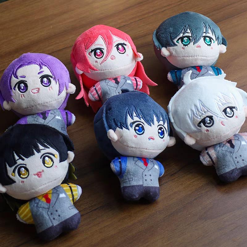 Bambole di Peluche Blue Lock Bachira Meguru Itoshi Rin Isagi Yoichi Mikage Reo Nagi Seishiro Ciondolo Anime Figura Cartone Animato Peluche