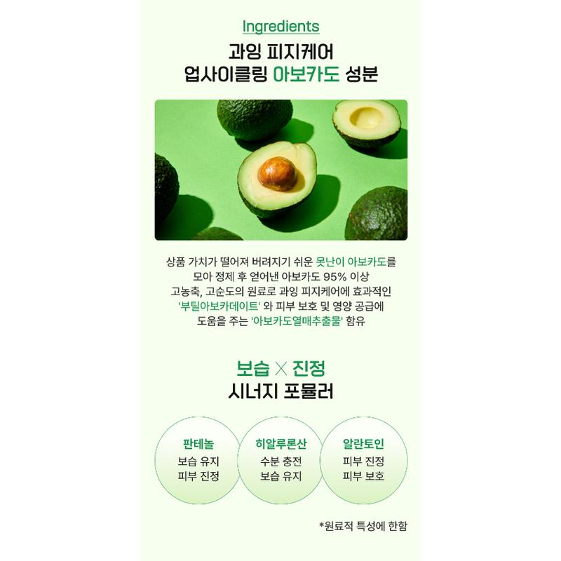 Scinic Avocado Reinigungsschaum 250ml K-Beauty
