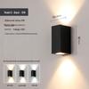 Nufeng LED Double-Head Waterproof Outdoor Wall Lamp