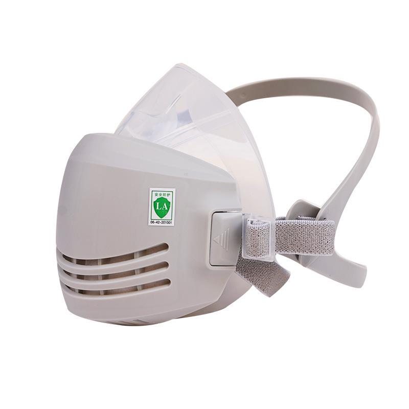 Sichuang ST-AG Silicone Dustproof Half Face Mask: Self-Priming Industrial Dust Mask PM2.5, Anti-Particulate, Labor Protection.