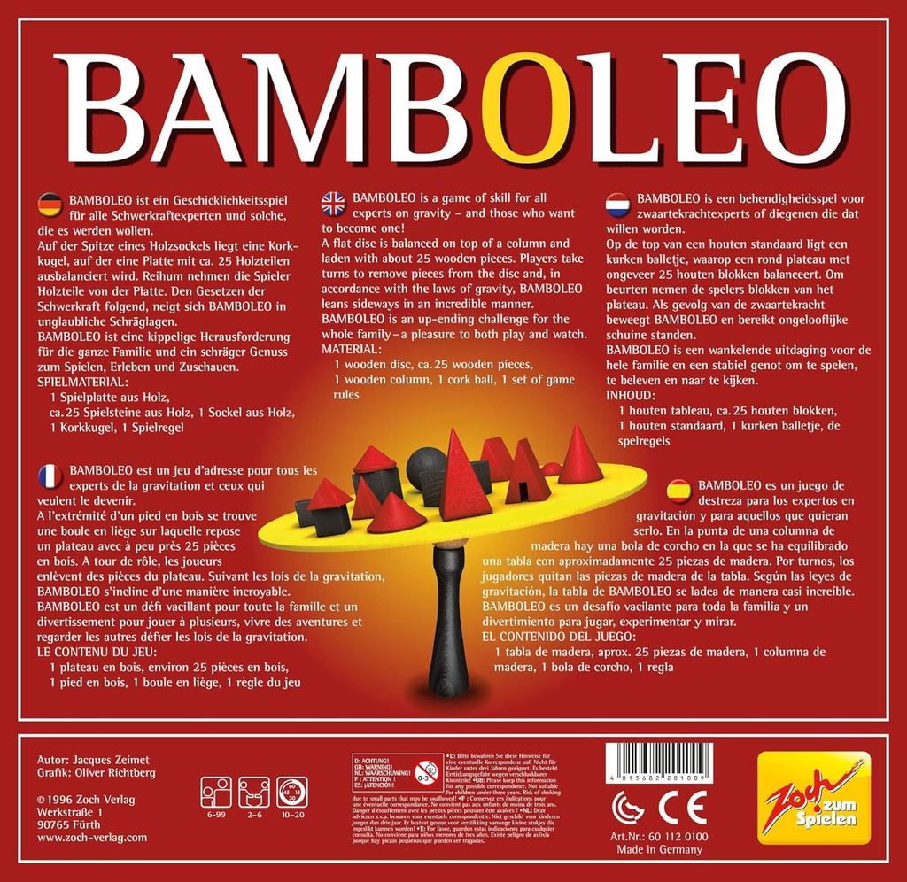 Bamboleo Zoch Verlag Stacking Game [item]