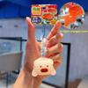 Roast Pig Car Key Pendant Uv Sensitivity Bag Hanging Decoration  Backpack