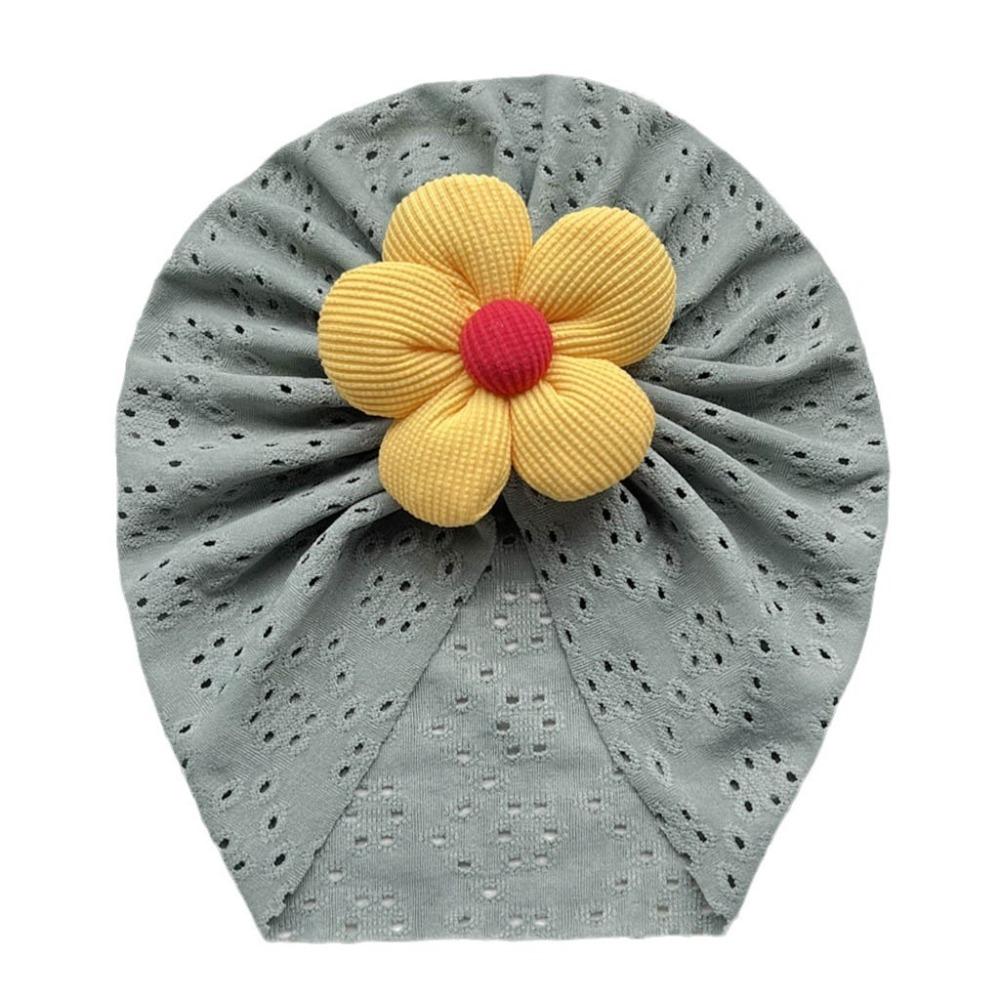 Hollow Out Baby Girl Hat Breathable Baby Hat Cute Toddler Headwraps  Spring