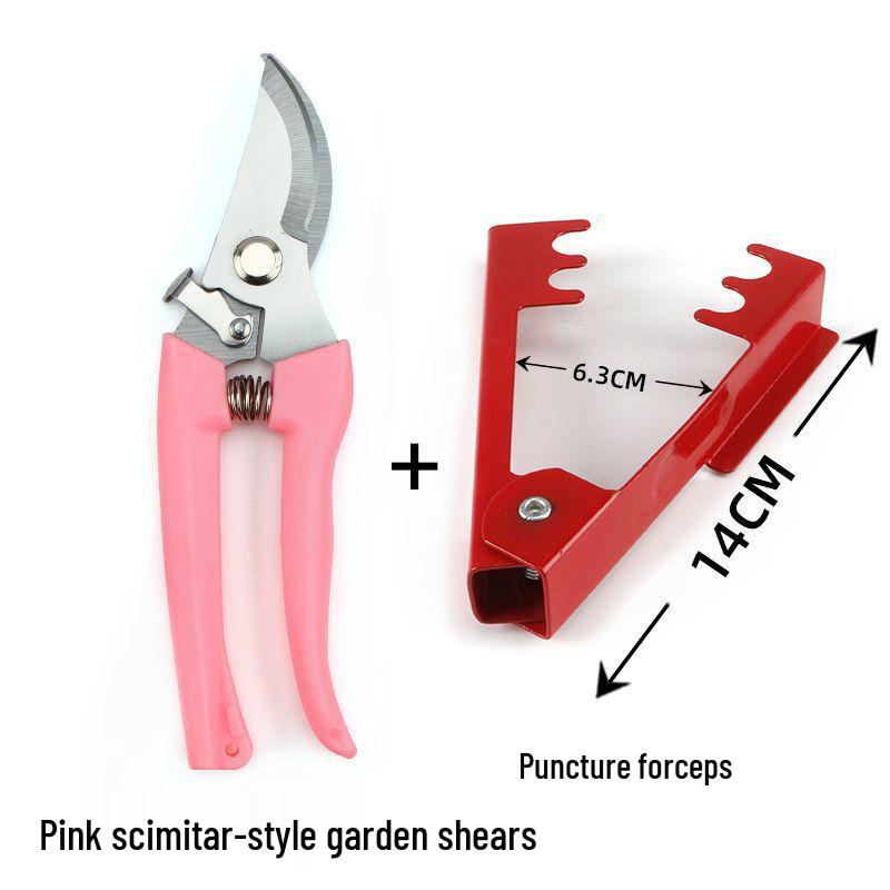 Horticulture Pruning Shears: Bonsai, Floral, and Grafting Scissors for Household and Garden Use