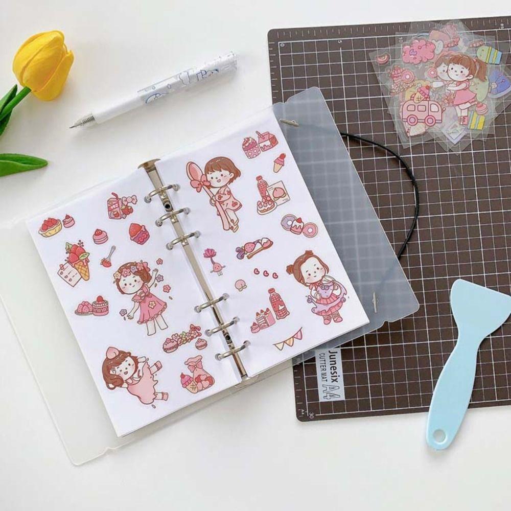 40Sheets Adhesive Tape Release Paper Anti-Dirt Refill Spiral Binder Notebook Paper Office