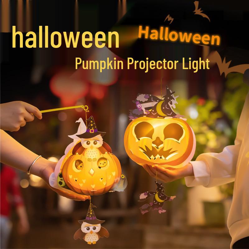 Children's DIY Pumpkin Lantern Halloween Decoration Kit