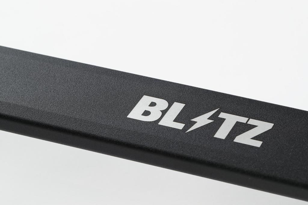 BLITZ Strut Tower for SE3P Front Bar, Blue, RX-8 (2003/04-) (Product Number 97143)