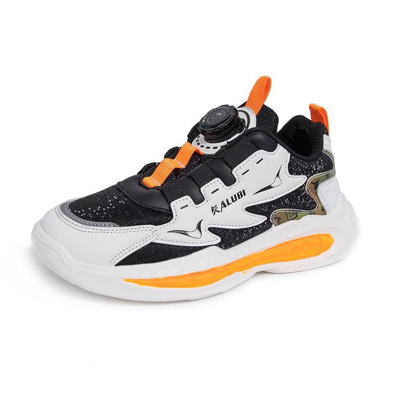 New Style Trendy Non-slip Wear-resistant Leather Sports Shoes for Boys and Girls