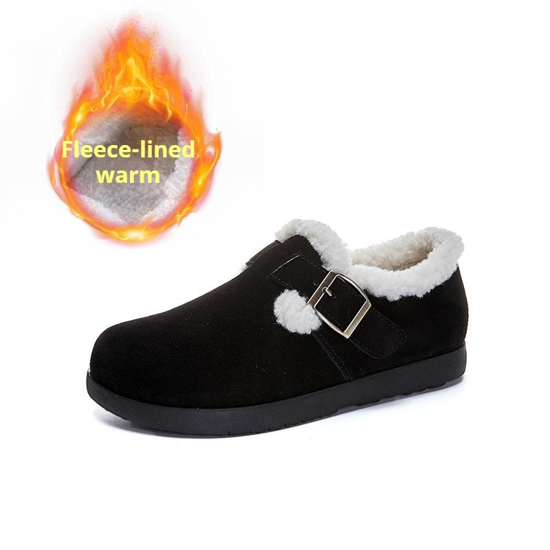 

Ботильоны из натуральной кожи в стиле ретро, женская обувь на каждый день, универсальные туфли на плоской подошве, темпераментные одинарные туфли 40 чёрный