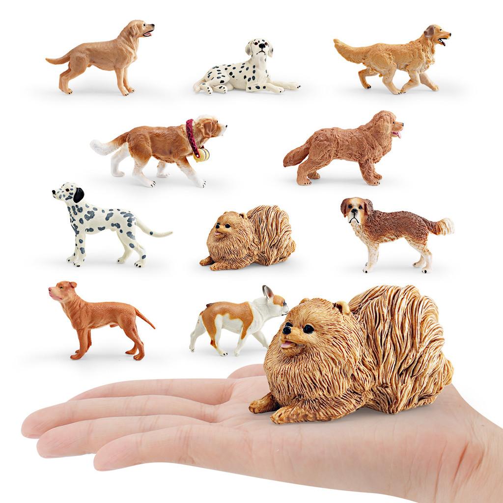 Pvc Dog Figurine Static Model French Bulldog Pet Sculpture For Home And Office Decor