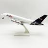 A380 30cm 1/240 Scale Fedex Airplane Resin Simulation Model With Aircraft Wheels & Base Toys Plane Office Decoration