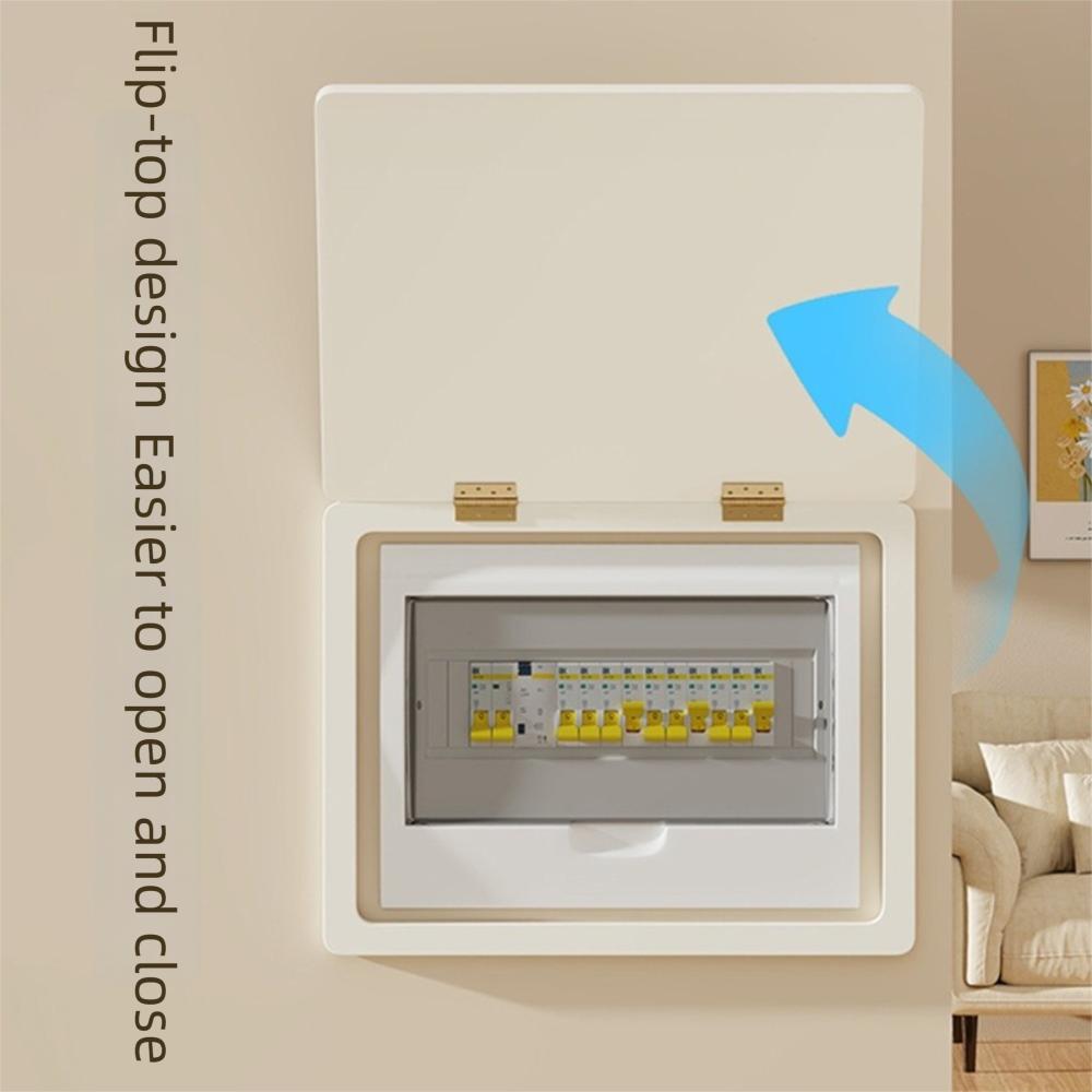 Einfarbiges Panel Cover Langlebiges Elektrisches Panel Cover Wanddekoration