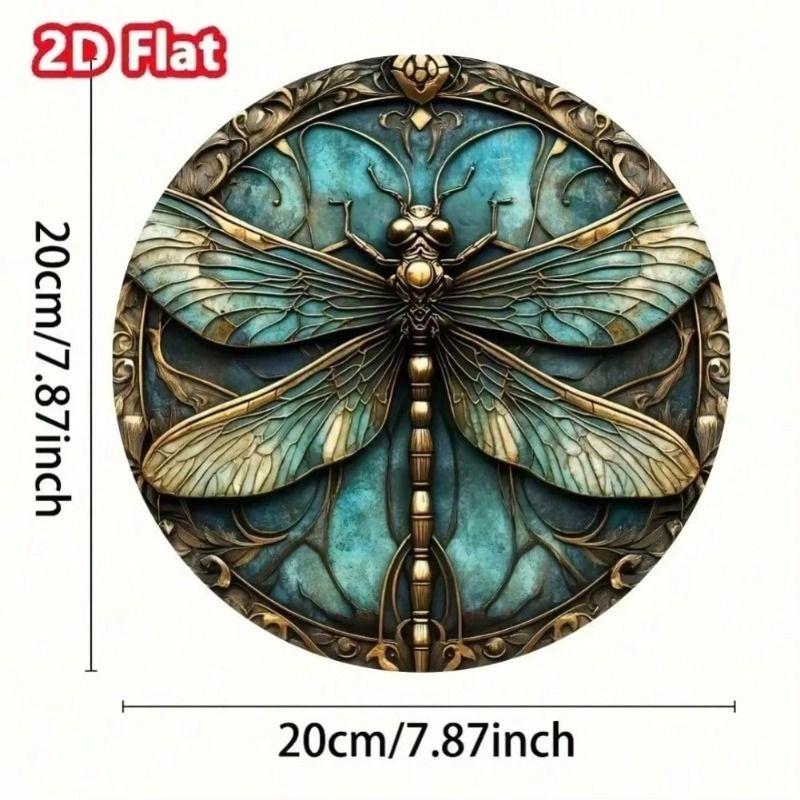 Retro Metal Wall Art Sign Home Decor 20x20cm