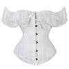Shaping clothes, one shoulder, lace mesh, short sleeved corset, sexy and fashionable stage performance, shaping top, bone clothes