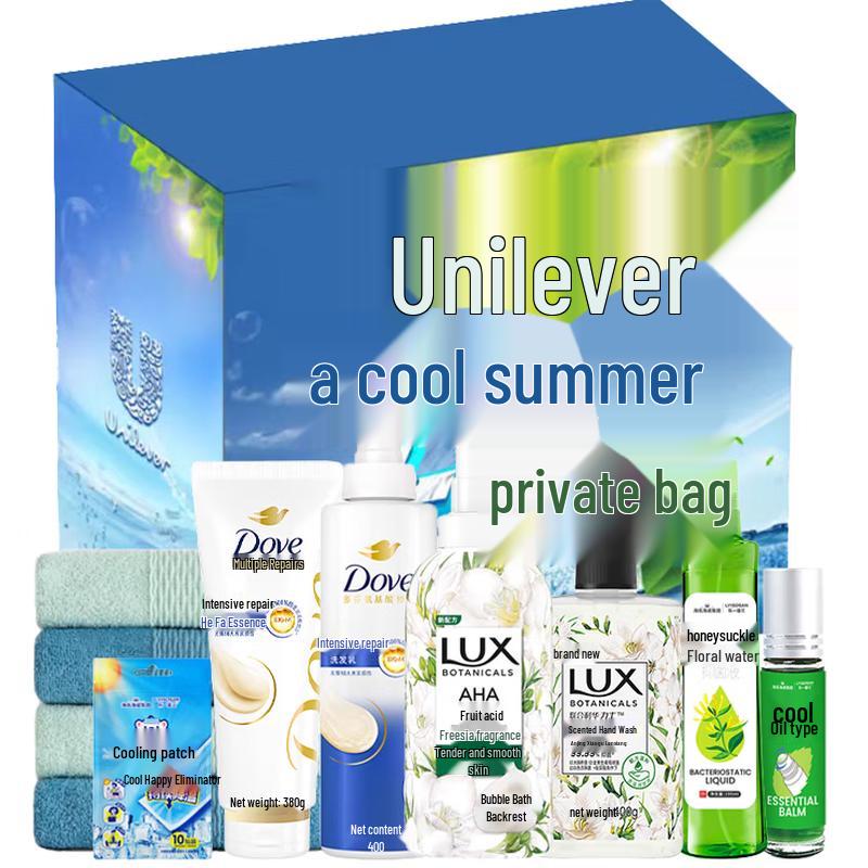 Подарочный набор Lux Unilever Летнее освежение 8 предметов