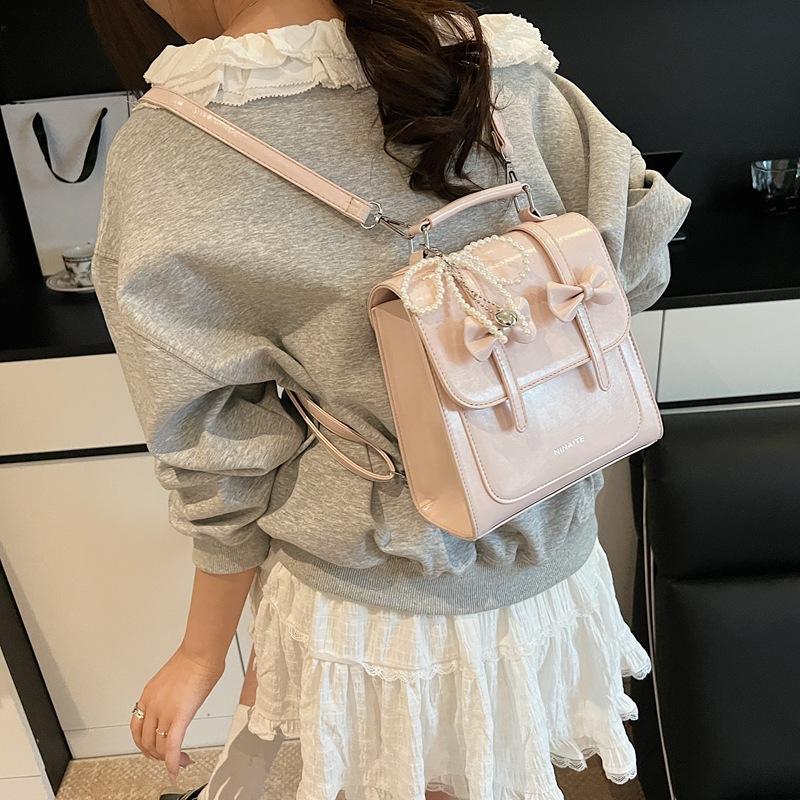 Niche Design Bag 2025 New Retro Casual Backpack Fashion Casual College Student Small Backpack Women's Bag