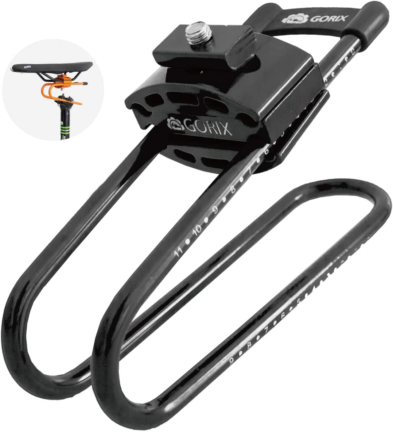 

GORIX Велосипедное седло Подвеска Пружина Амортизация Поверхность дороги Шоссейный велосипед MTB и Другие Велосипеды Амортизатор Матовый Черный (GX-SSP)