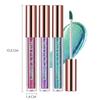 10 Colors Glitter Liquid Eyeshadow Chameleon Metallic Eyeshadow Longer-Lasting Holographic Eye Looks