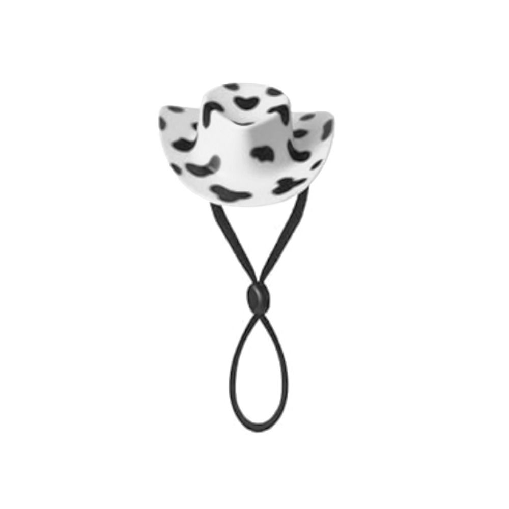 Statue Outfit Mini Desk Goose Hat with Rope Goose Statue Cap New Cowboy Hat  for 7 Inch Goose