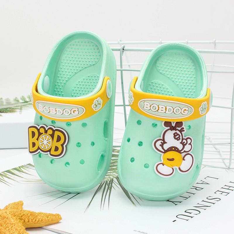 Children's hole shoes summer cartoon indoor and outdoor non-slip home cool slippers distribution