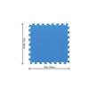 BESTWAY Lot de 9 tapis de protection 50 x 50 cm - bleu
