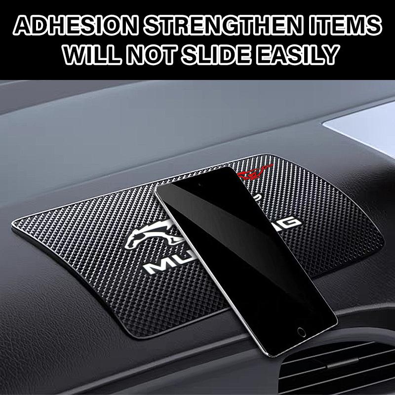1Pcs Car Anti-Slip Pads Dashboard Phone Holder Sticky Mats Accessories For Ford Focus Mk2 Mk3 Fiesta Ranger Mondeo S-MAX Kuga Mustang