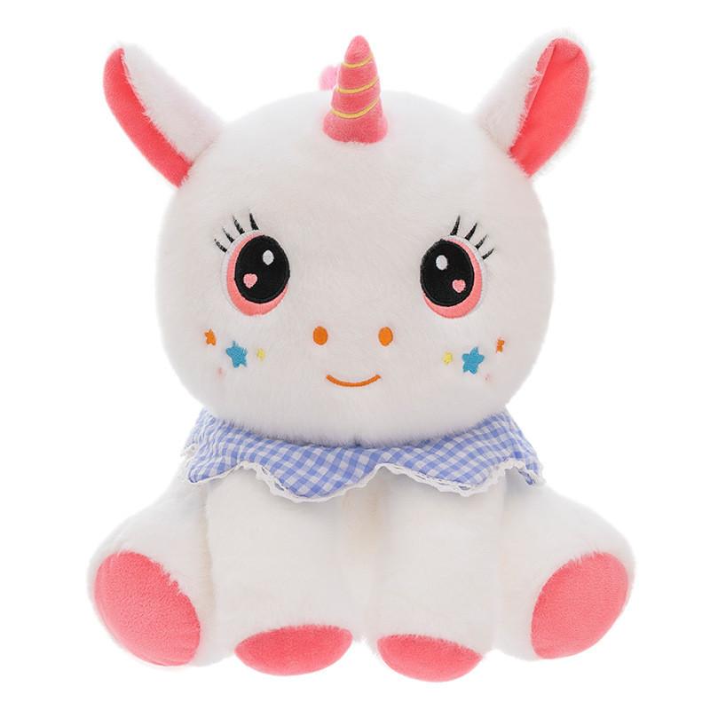 Unicorn Plush Toy Animal Stuffed Doll With Pp Cotton For Gift And Collecting