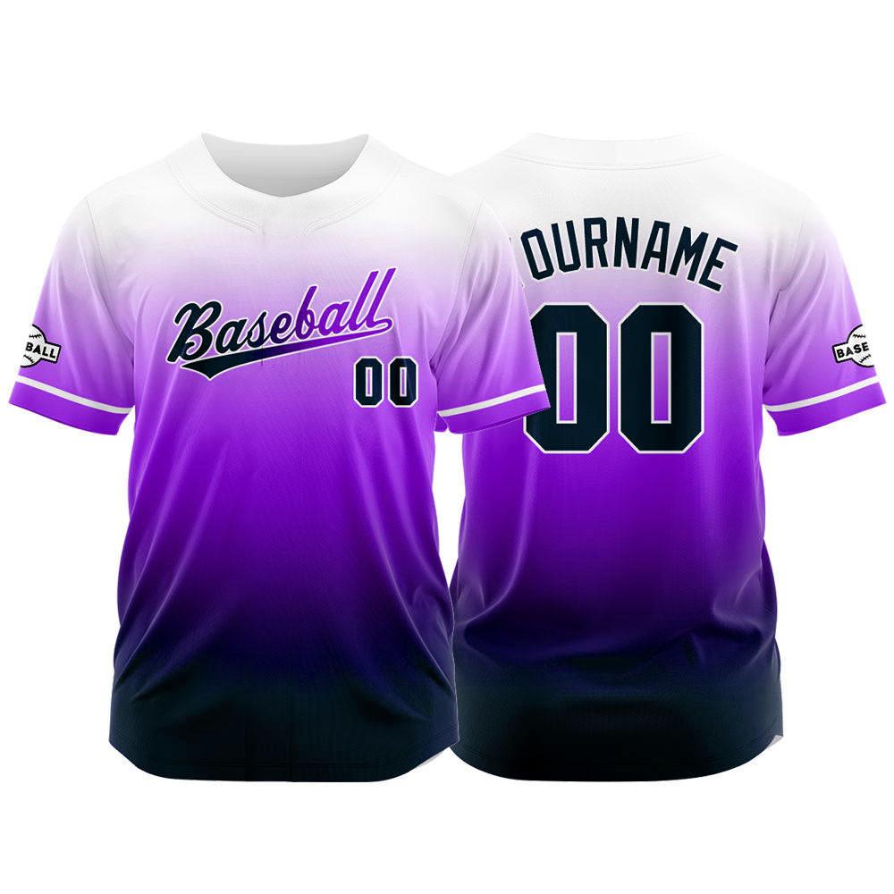 Multi colored baseball jersey, fully sublimated team, breathable adult and children's outdoor jersey, Bazhu jersey