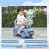 Foot To Floor Ride On Car Sliding Car W/ Air Horn, Anti-Over-Backwards, 18 To 36 Months - Light Blue