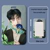 Cha Eun Woo Student ID and Badge Holder with Sliding Cover
