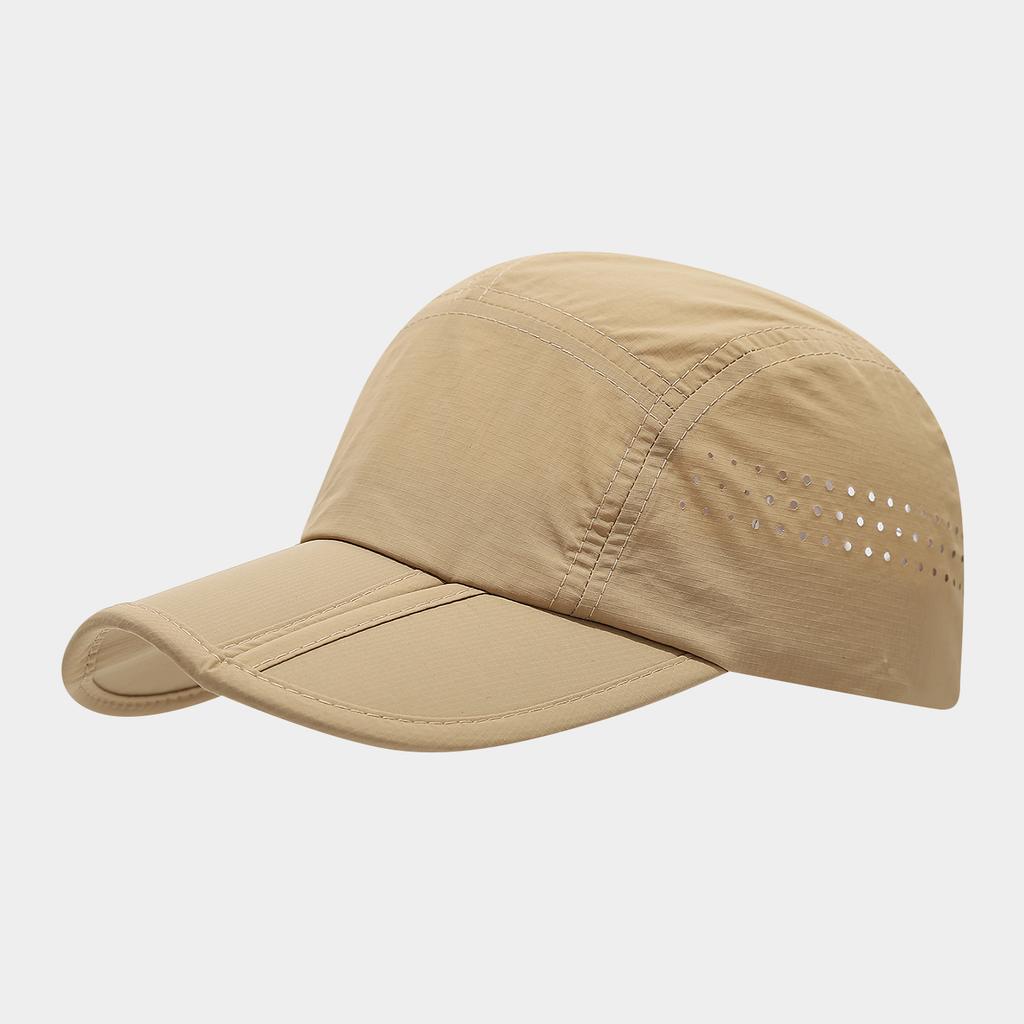 Summer New Simple Foldable Quick-drying Baseball Cap Men's and Women's Outdoor Sports Mountaineering Shading Breathable Cap