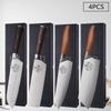 WXCOO Professional Chef's Knife Japanese Sharp Meat Cleaver Cooking Damascus Laser Kitchen with Gift Box Fruit Slicing Knife