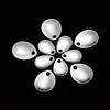 50pcs Rotate Vibration Sequin Spoon Metal Fishing Attractor Spinner Blades VIB Lure