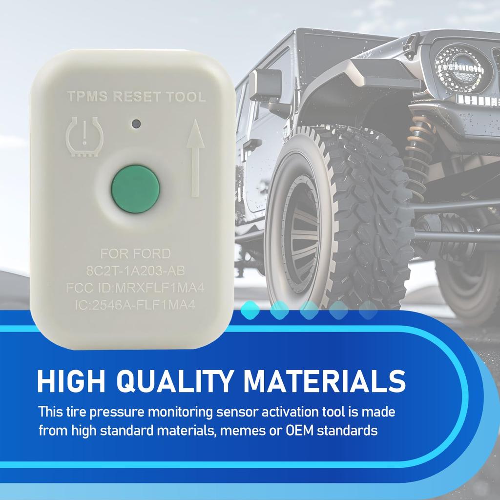 leechio 1 Pcs Auto Tire Pressure Resetter OEM Part Number 8C2T-1A203-AB TPMS Reset Sensor