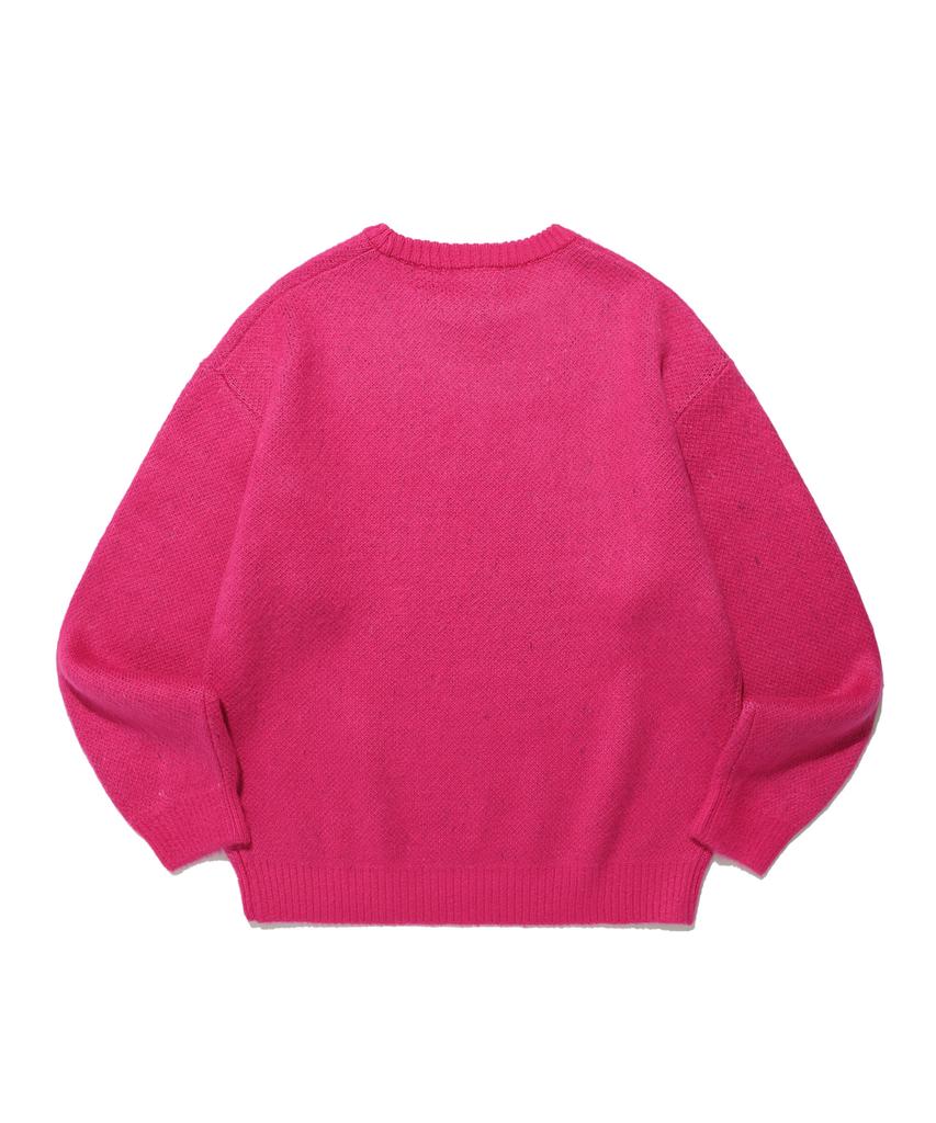 PHYSICAL DEPARTMENT Startail Brushed Knit_Hot Pink
