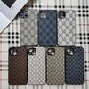 Pouzdro ve stylu písmene G evropského a amerického stylu odolné proti pádu pro iPhone 13/14/15/16 Pro Max a iPhone 11/12/XR