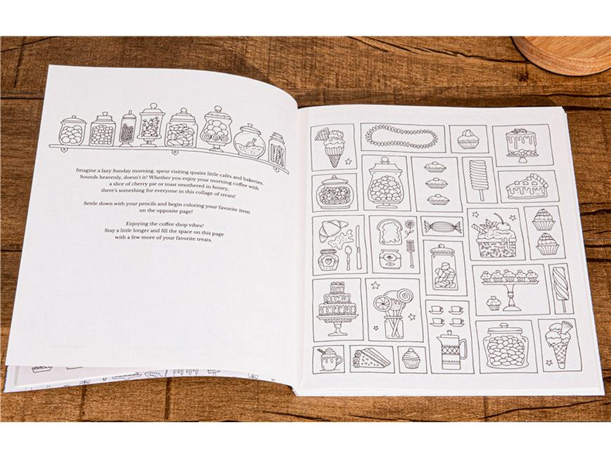 30 Days of Creativity: English Adult Coloring Book for Stress Relief