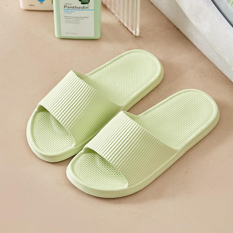slippers men's summer indoor home home thick-bottomed bathroom bath non-slip couple cool slippers