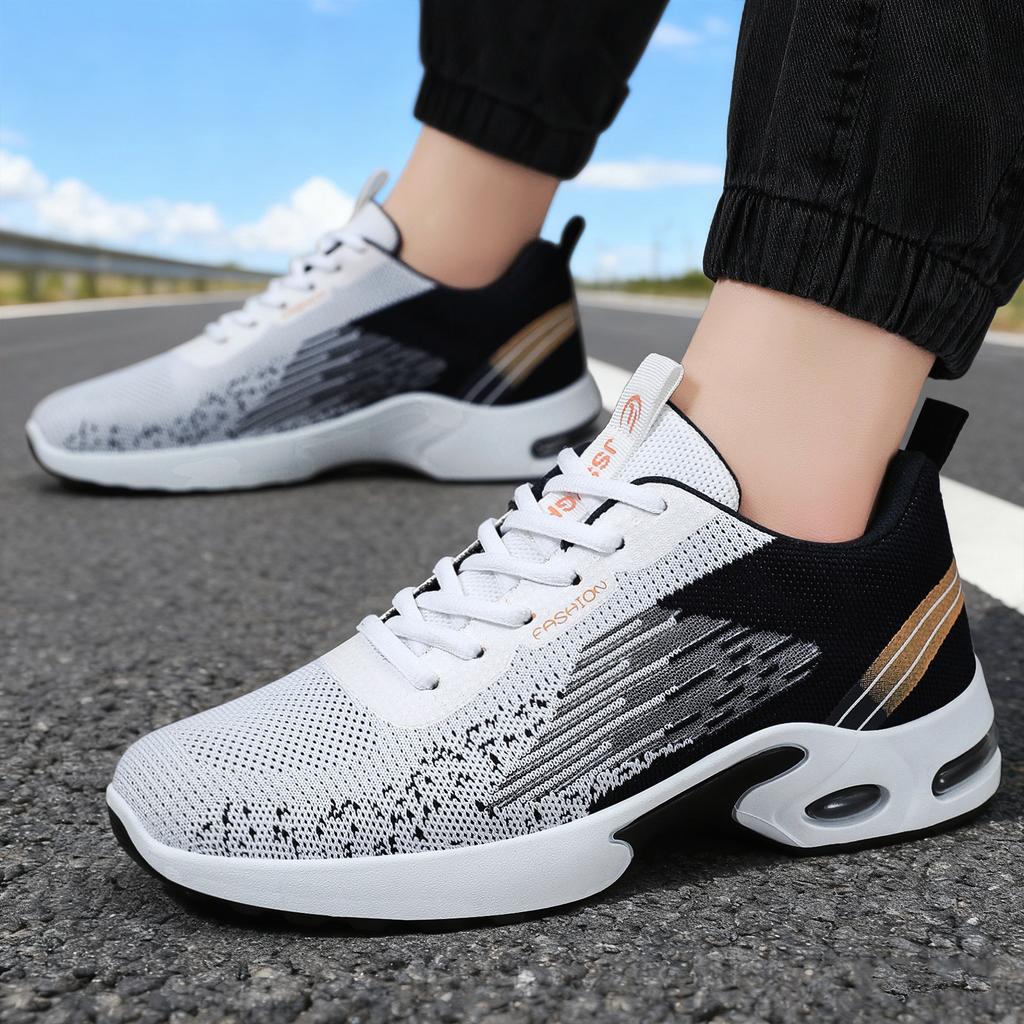 Schuhe Herren Frühling Neu Große Größe Herrenschuhe Sneaker Netz Atmungsaktive Sneaker Mode Freizeit Laufschuhe