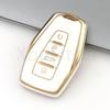 4 Buttons Tpu Car Key Case Cover Auto Shell Fob Holder For Geely Coolray  X6 Emgrand Global Hawk Gx7 Keyless Accessories