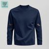 Jeanswest Life Men's Loose Cotton Long-Sleeve Crewneck T-Shirt