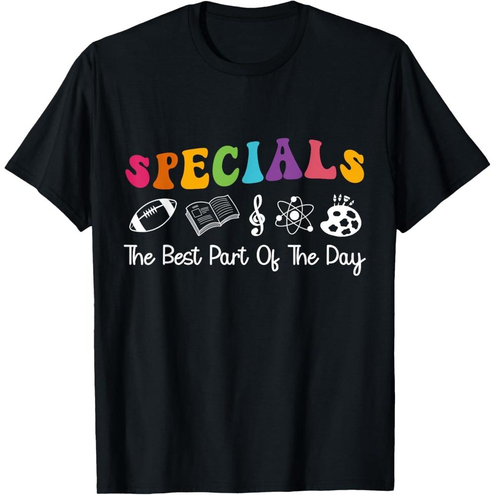 Teacher Specials The Best Part Of The Day Specials Squad Cotton Men T Shirt 3XL чёрный