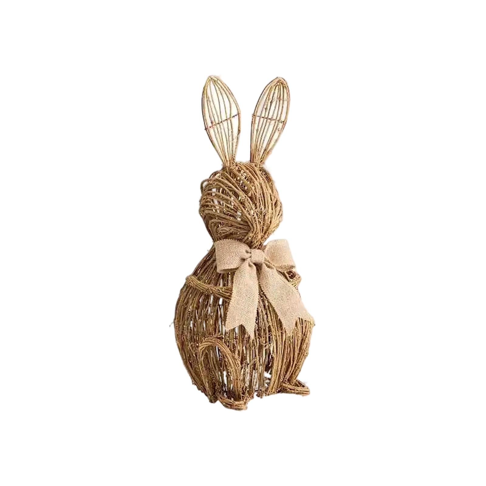 Natural Rattan  Figurine , A Natural Home Decoration. One Size